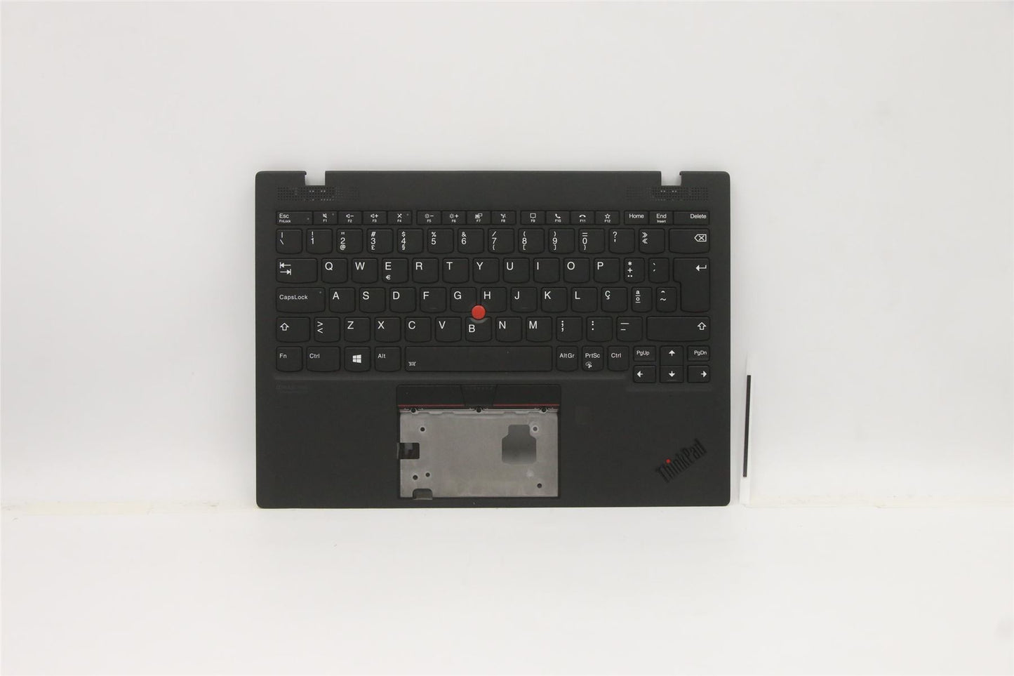Lenovo ThinkPad X1 Gen 1 Keyboard Palmrest Top Cover Portuguese Black 5M11B38406