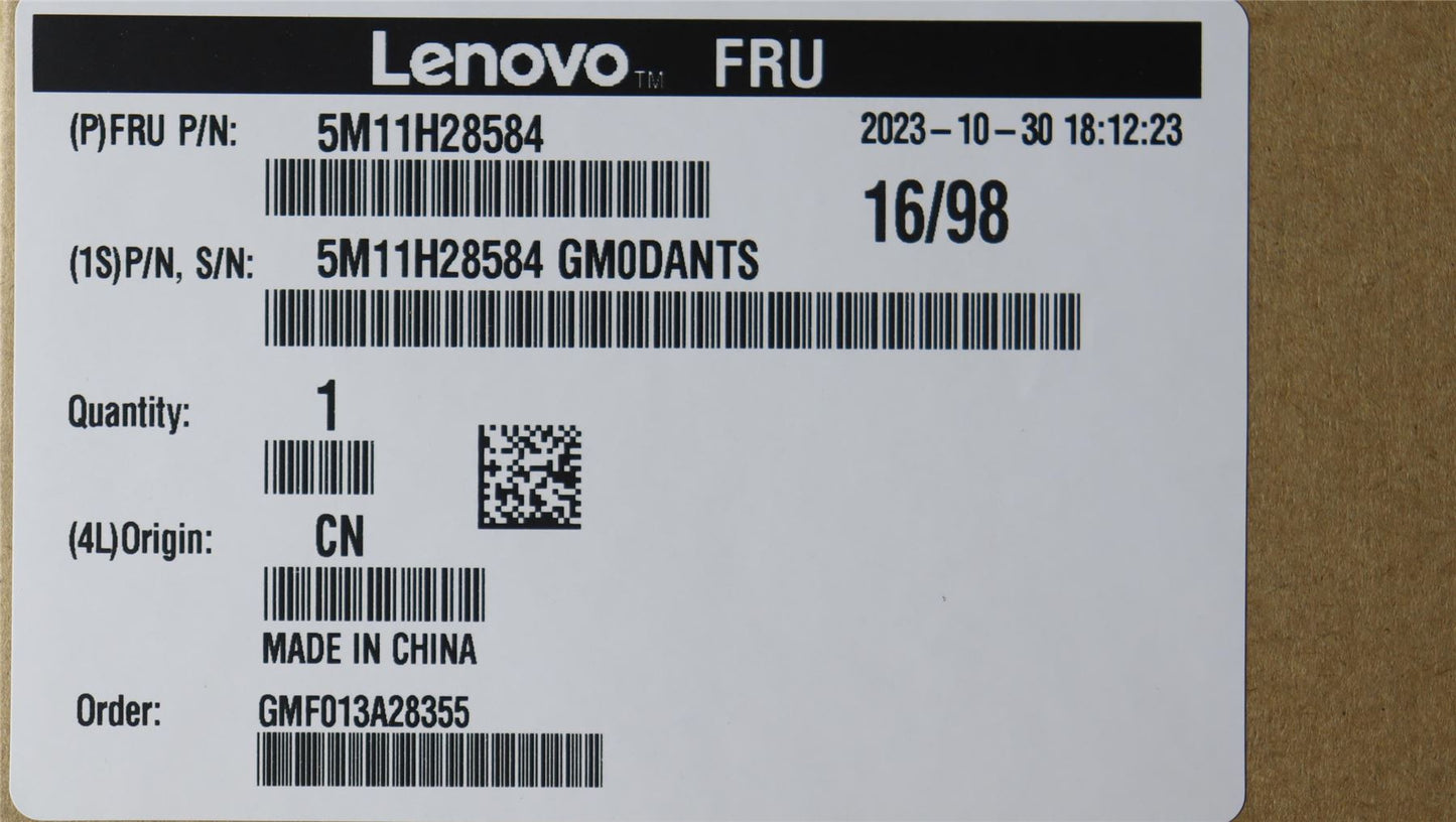 Lenovo MECH_ASM Bol Lock kit,random key 5M11H28584