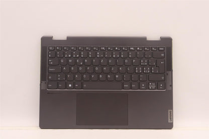 Lenovo Yoga 7 14IAL7 Palmrest Cover Touchpad Keyboard Switzerland 5CB1J02476