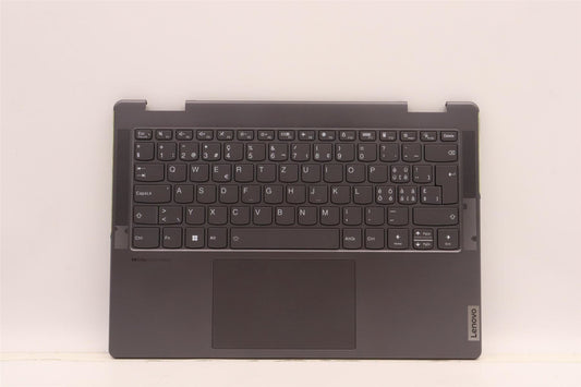 Lenovo Yoga 7 14IAL7 Palmrest Cover Touchpad Keyboard Switzerland 5CB1J02476