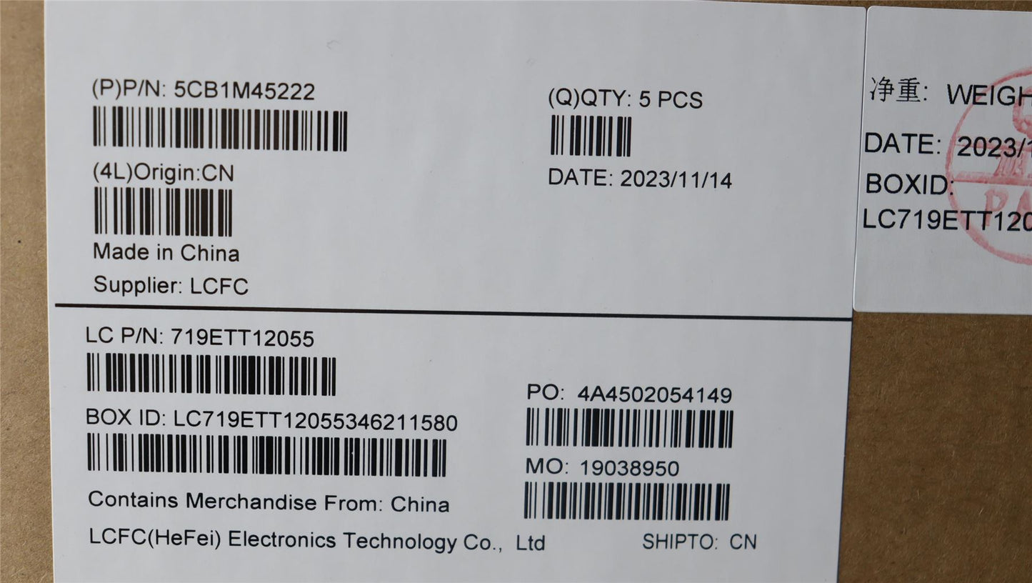Lenovo IdeaPad 3 16IAH8 Palmrest Cover Touchpad Keyboard Slovenian 5CB1M45222