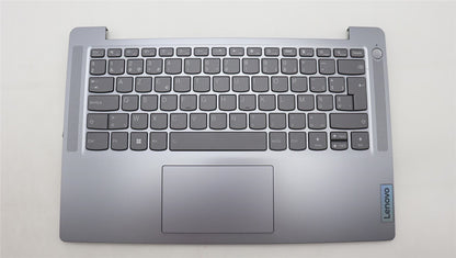 Lenovo IdeaPad 3 14AMN8 Palmrest Cover Touchpad Keyboard Belgian 5CB1L30242