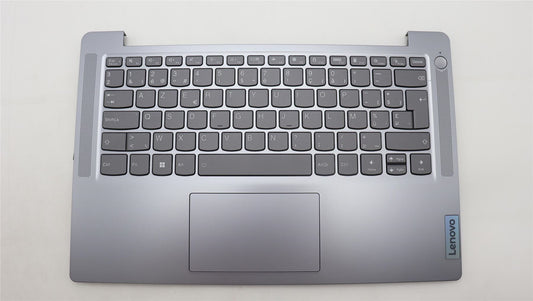 Lenovo IdeaPad 3 14AMN8 Palmrest Cover Touchpad Keyboard Belgian 5CB1L30242