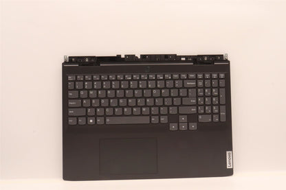 Lenovo IdeaPad 3 16ARH7 Palmrest Cover Touchpad Keyboard US Black 5CB1J38494