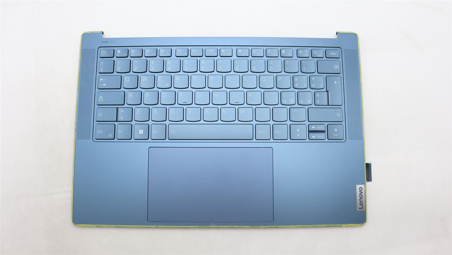 Lenovo Yoga 7 14APU8 Palmrest Cover Touchpad Keyboard Italian 5CB1L80574