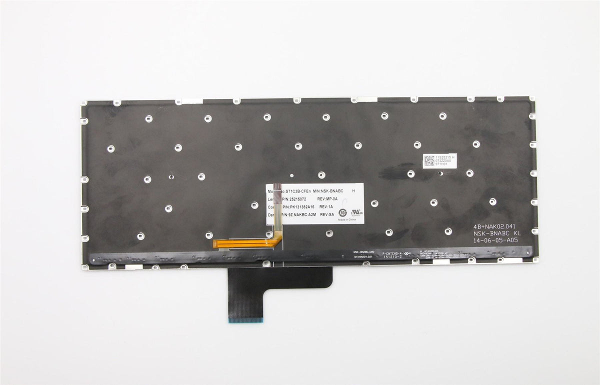 Lenovo CFEn-ST1C3B-DF-BlkKeyBacklight-KBD Keyboard 25215072