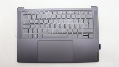 Lenovo Yoga 9 14IRP8 Palmrest Cover Touchpad Keyboard Storm Grey 5CB1L49529