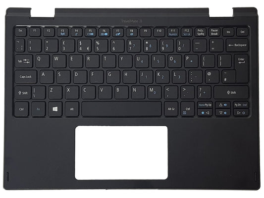 Acer Travelmate B118-G2-RN B118-M Palmrest Cover Keyboard UK Black 6B.VHPN7.029