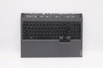Lenovo 5 16ITH6 Palmrest Cover Touchpad Keyboard US Slate Grey 5CB1D09625
