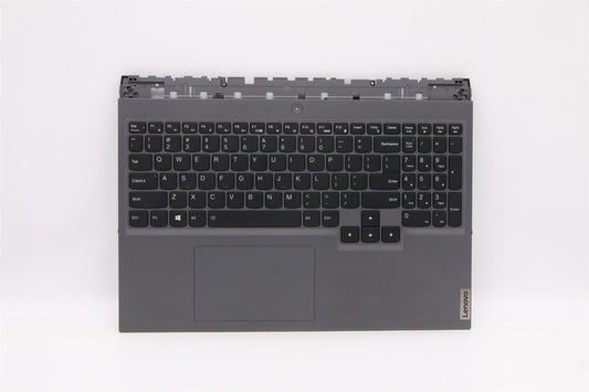 Lenovo 5 16ITH6 Palmrest Cover Touchpad Keyboard US Slate Grey 5CB1D09625