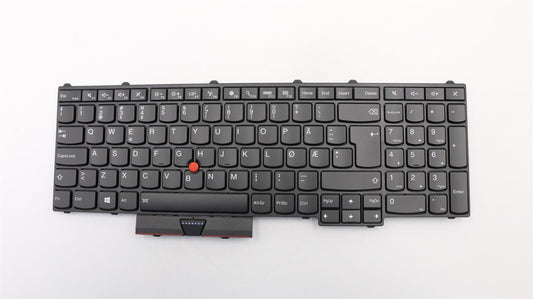 Lenovo ThinkPad P50 P70 Keyboard Nordic Black Backlit 00PA308