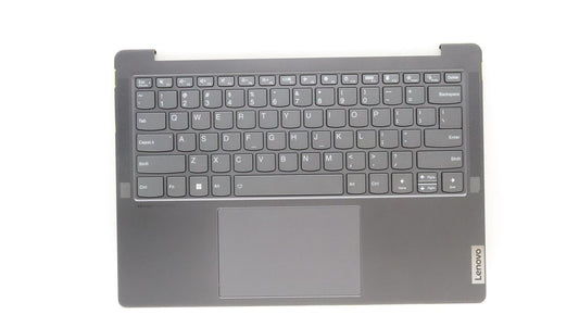 Lenovo Yoga 6 14IAP8 Palmrest Cover Touchpad Keyboard US Storm Grey 5CB1J76024