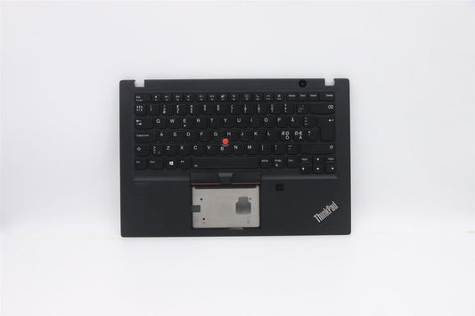 Lenovo ThinkPad T14s Keyboard Palmrest Top Cover Nordic Black Backlit 5M10Z41418