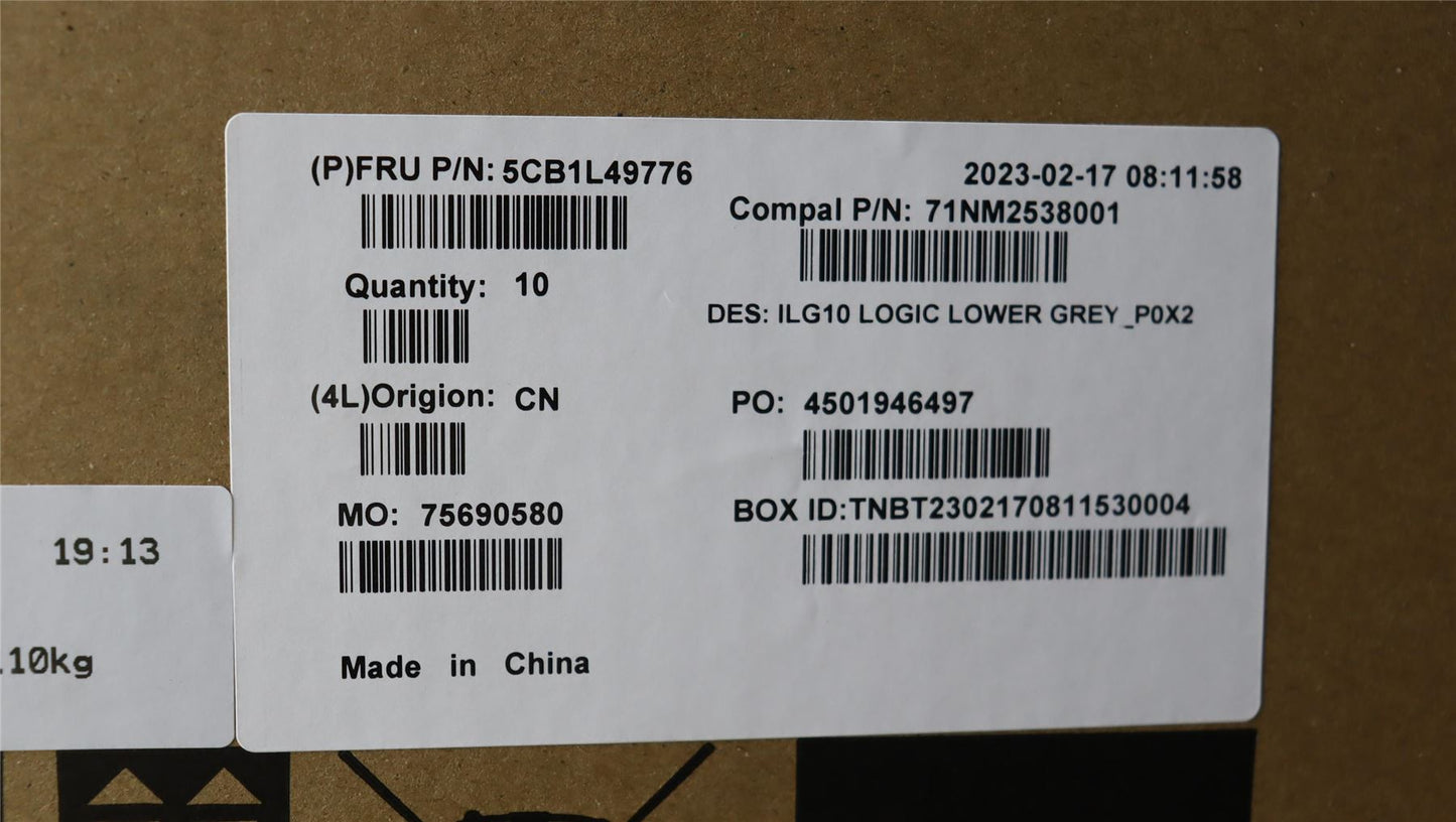Lenovo Lower Case C 82XV L(P0) 5CB1L49776
