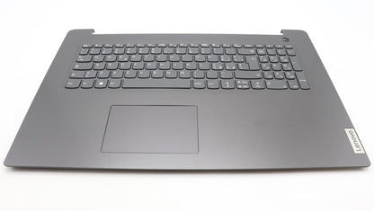 Lenovo V17 G4 IRU Palmrest Cover Touchpad Keyboard Italian Iron Gray 5CB1L74846