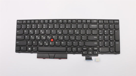 Genuine Lenovo ThinkPad T570 P51s Keyboard Greek Black 01EN941 01ER513