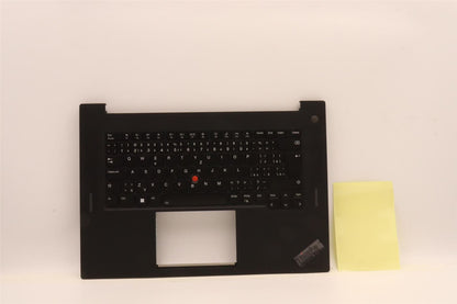 Lenovo Extreme P1 5 X1 5 Keyboard Palmrest Top Cover Czech Black 5M11D12139