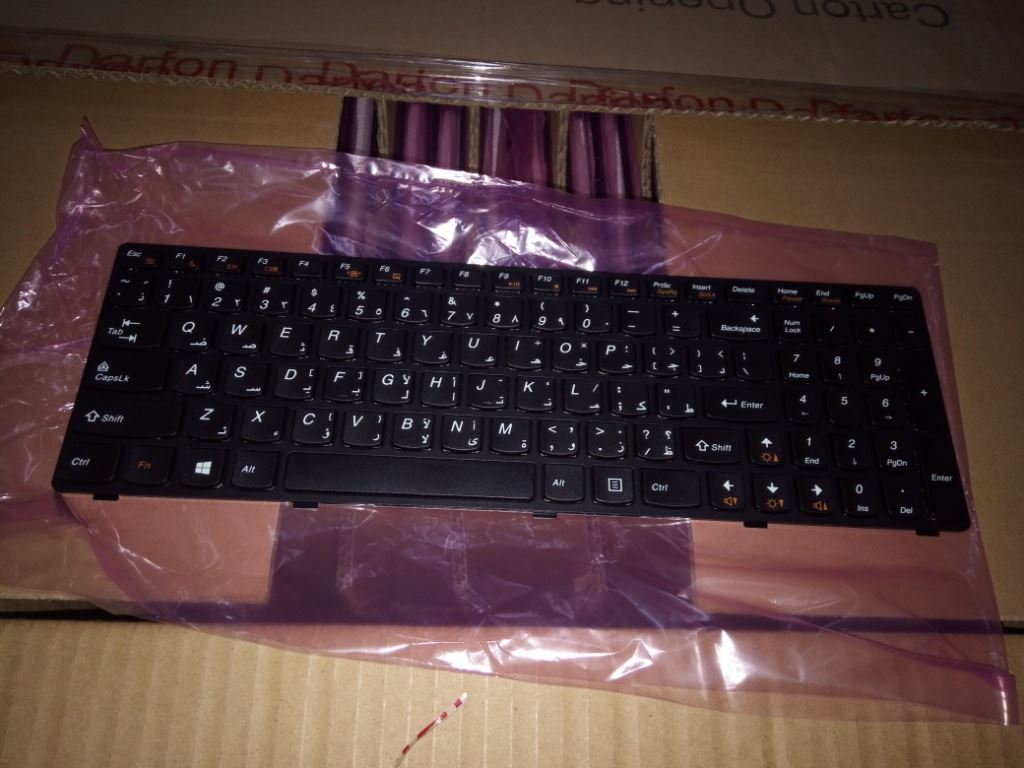 Lenovo DFT4TQ Arabic101Keyblack frame KBD Keyboard 25209766