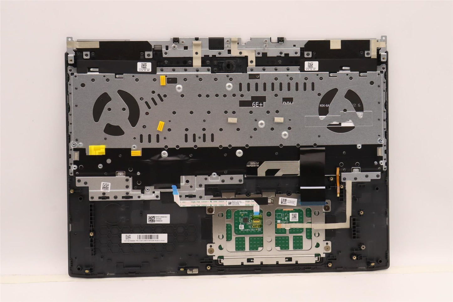 Lenovo IdeaPad 3 16IAH7 Palmrest Cover Touchpad Keyboard Switzerland 5CB1J09570