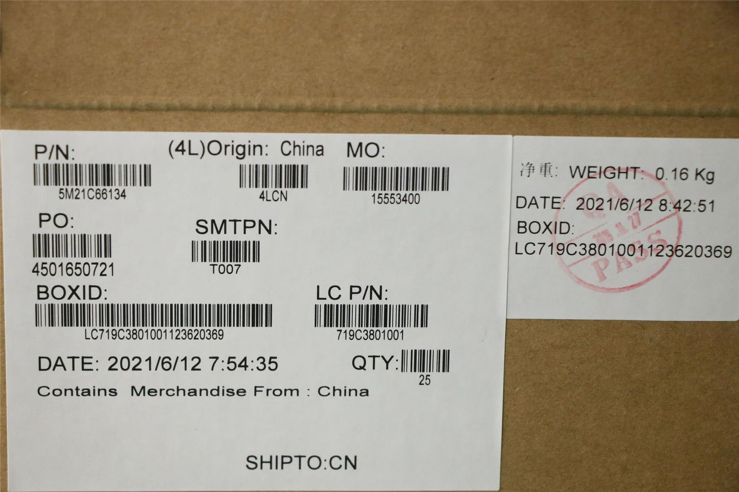 Lenovo 5M21C66134 MECHANICAL Cover_Folio_Mylar FRU