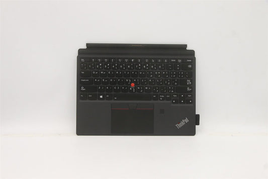 Lenovo MECH_ASM Backlit KB Arabic FPR Black 5M11A36983