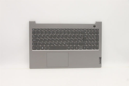Lenovo ThinkBook 15 G2 ITL Tastatur Handballenauflage Obere Abdeckung Slowenisch Grau 5CB1B34975