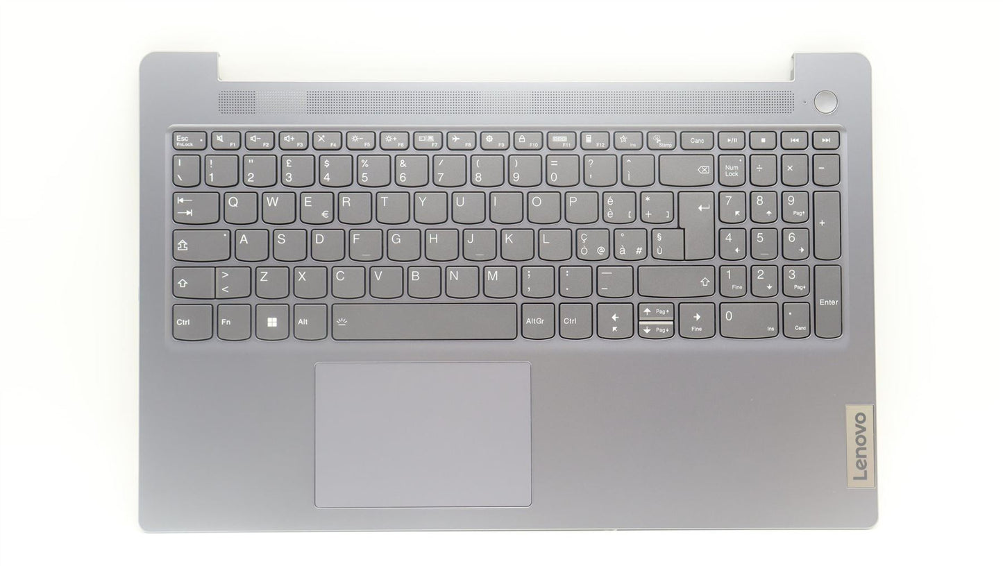 Lenovo IdeaPad 3 15AMN8 Palmrest Cover Touchpad Keyboard Italian 5CB1L27516