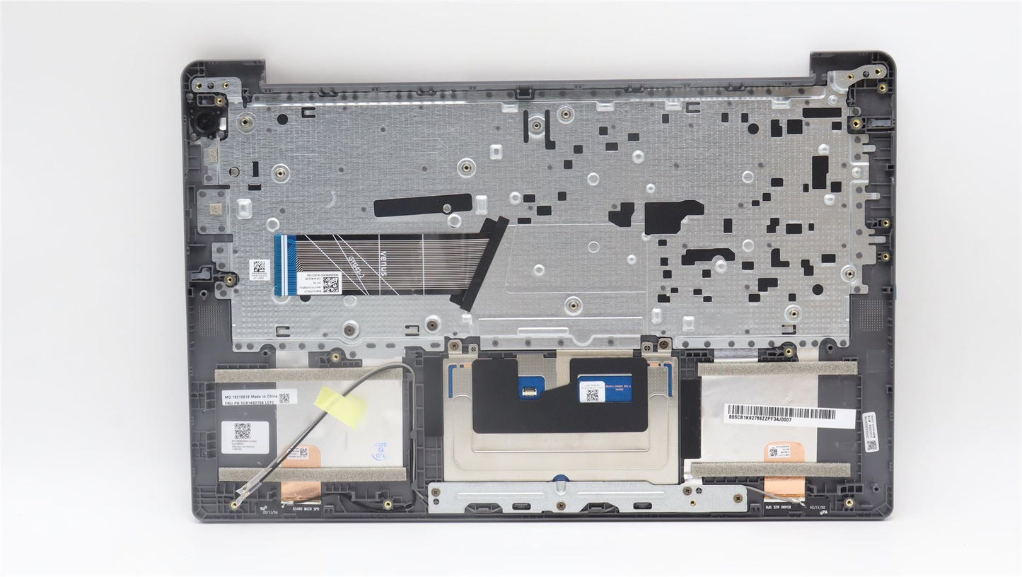 Lenovo IdeaPad 3 14IAN8 Palmrest Cover Touchpad Keyboard UK Grey 5CB1K82768
