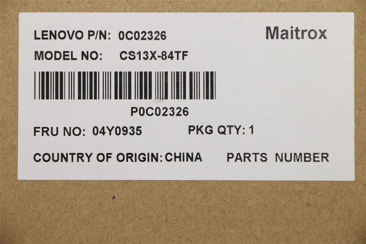 Lenovo CS13X, TUF, CHY Keyboard 04Y0935