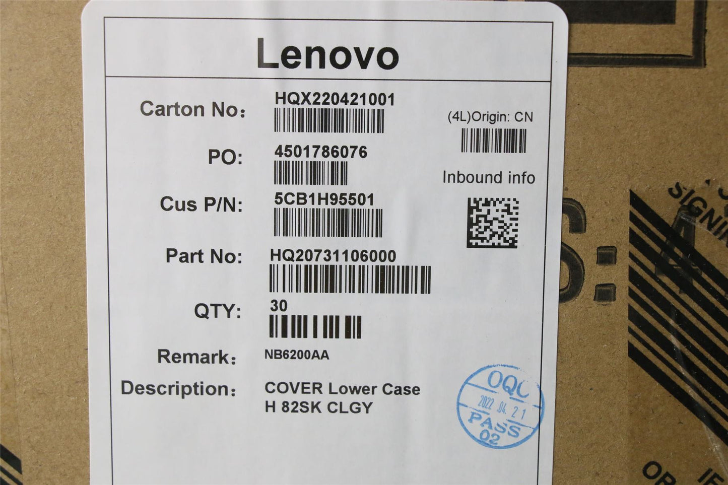 Lenovo Pro 5 Pro 16IAH7 5 Pro 16ARH7 Bottom Base Lower Cover Silver 5CB1H95501