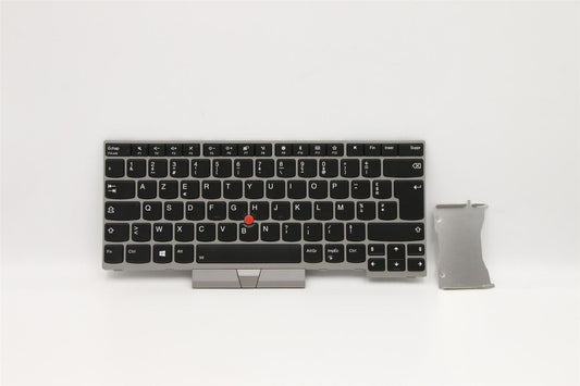 Lenovo ThinkPad T480s L380 L390 E480 E490 Keyboard French Silver Backlit 01YN431