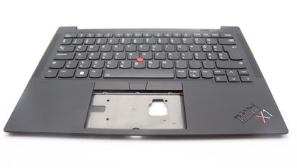 Lenovo Carbon X1 9th Keyboard Palmrest Top Cover German Black 5M11C53243