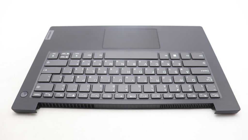Lenovo V14 G4 IRU Palmrest Cover Touchpad Keyboard Hebrew Black 5CB1L67930