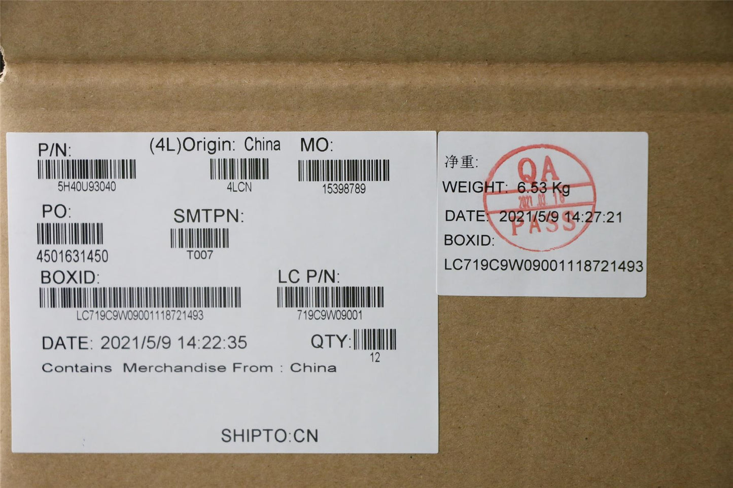 Lenovo HEATSINK 15W Cooler Kits 5H40U93040