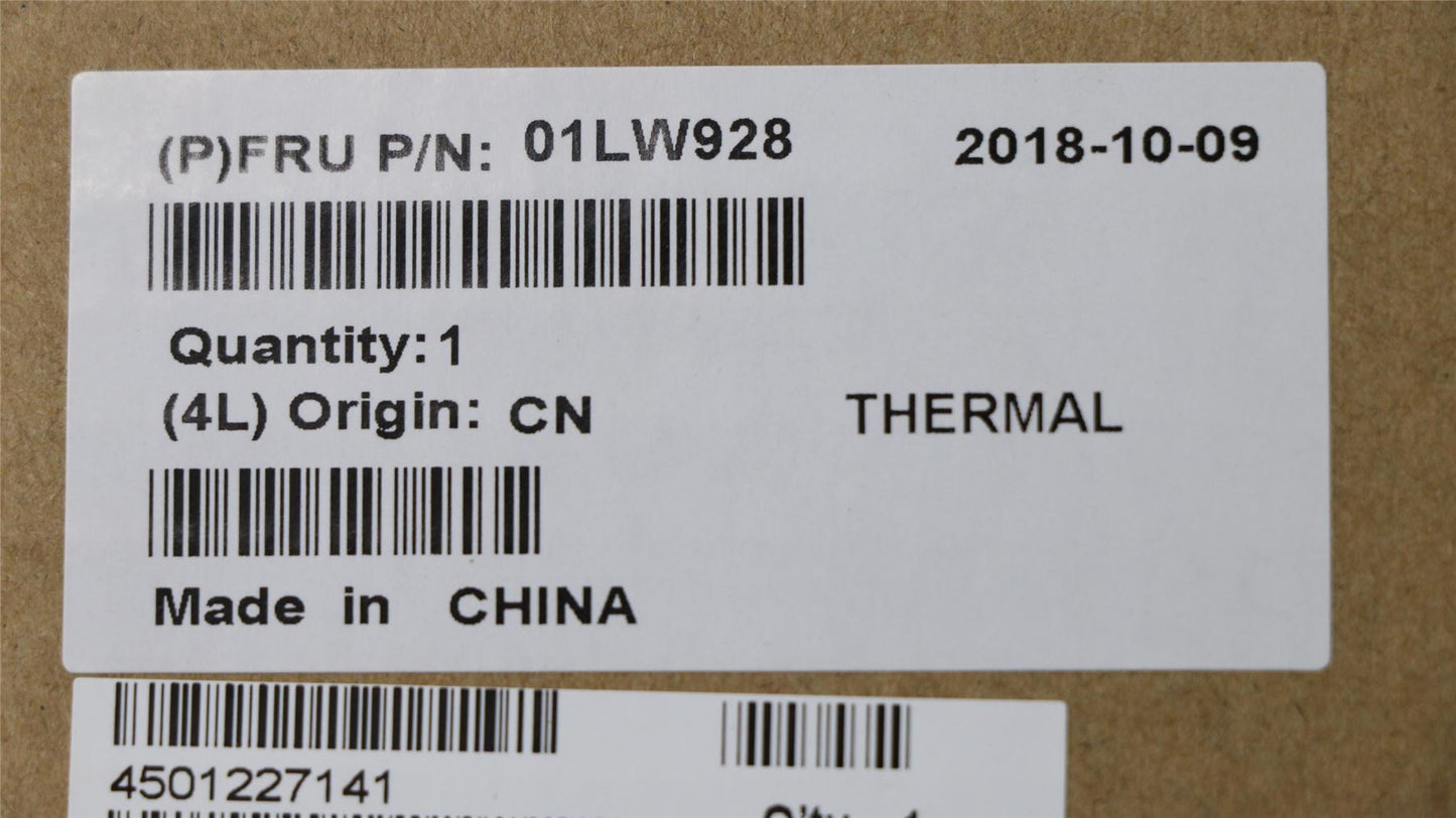 Lenovo 01LW928 HEATSINK FRU Leia GML thermal mod-AVC