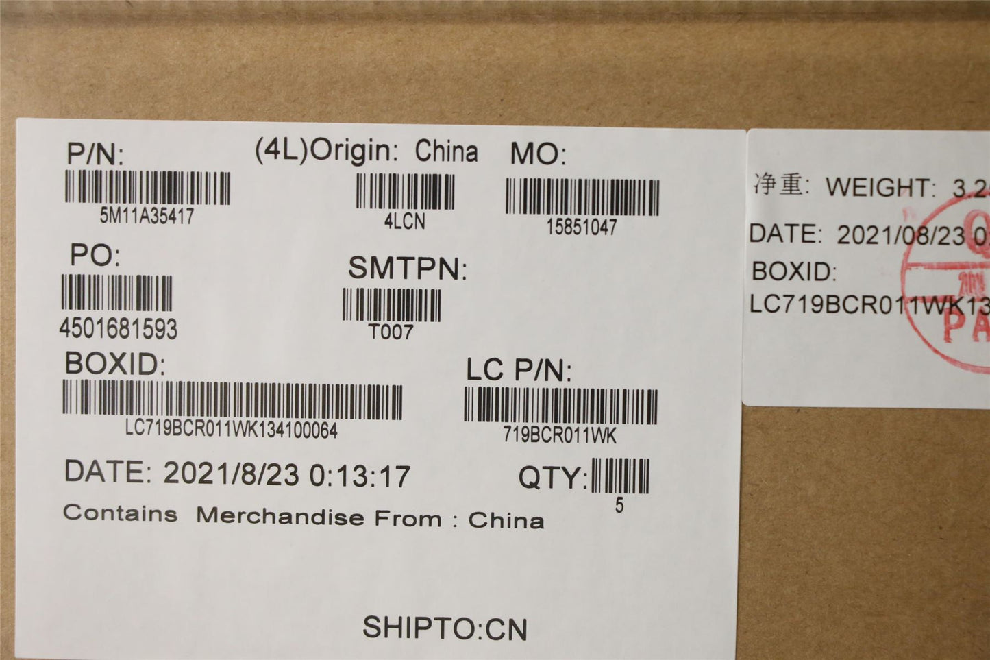 Lenovo ThinkPad E14 Gen 2 Palmrest Cover Keyboard Thai Grey 5M11A35417