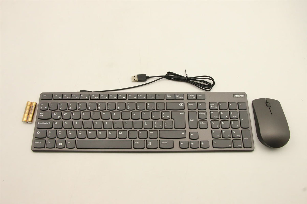 Lenovo Primax A940 2.4G GY LA_SP Latin American Spanish Keyboard 01AH885
