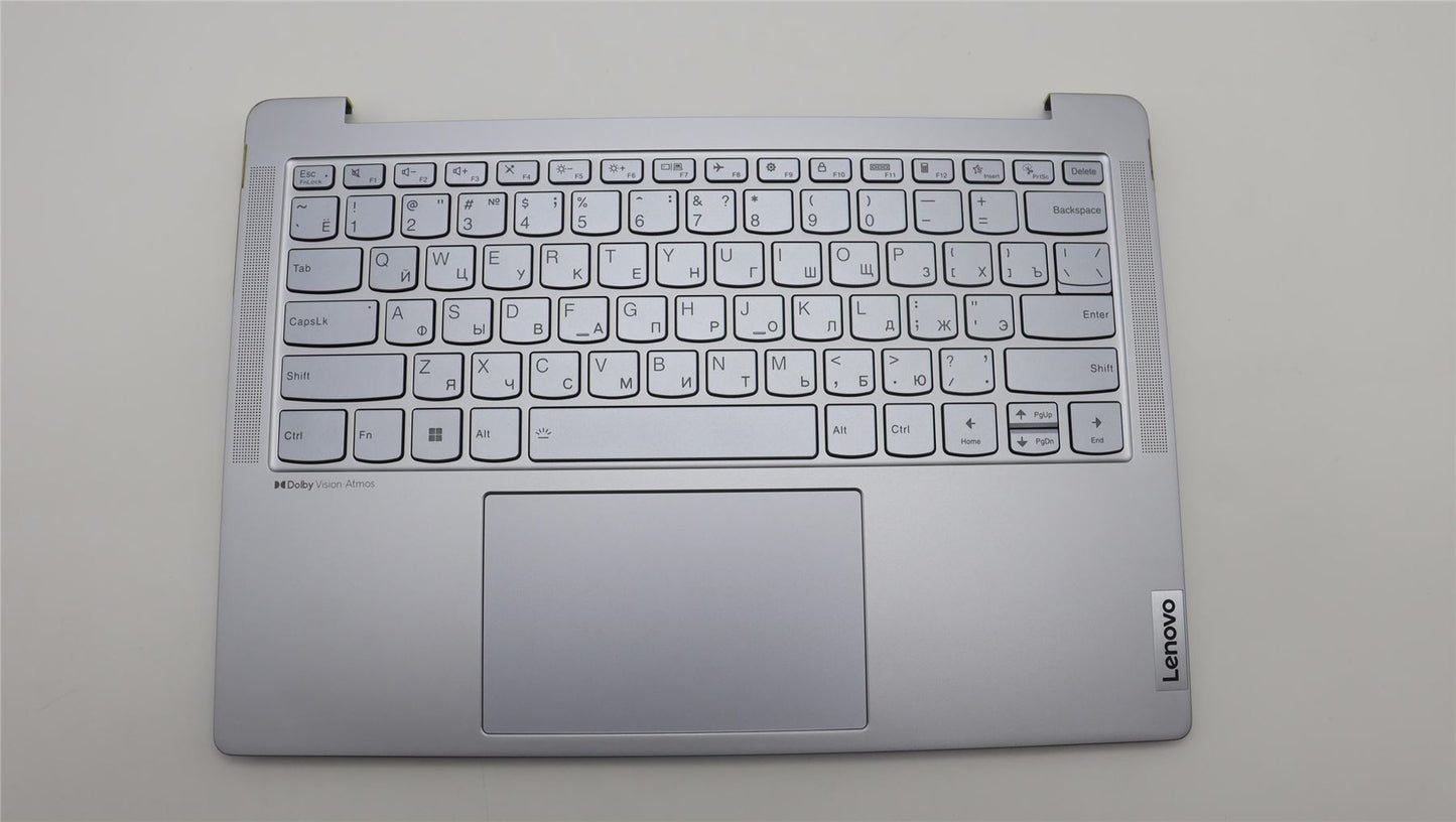 Lenovo Yoga 6 14IRP8 Palmrest Cover Touchpad Keyboard Russian 5CB1K78227