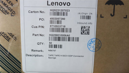 Lenovo TAPE TAPE H 83CV EDP Connector Sponge 5T10S33718