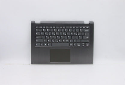Lenovo Yoga 530-14ARR Keyboard Palmrest Top Cover Greek Black 5CB0R47248