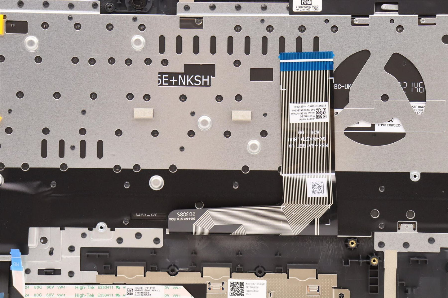 Lenovo IdeaPad 3 16IAH7 Palmrest Cover Touchpad Keyboard Switzerland 5CB1J09538