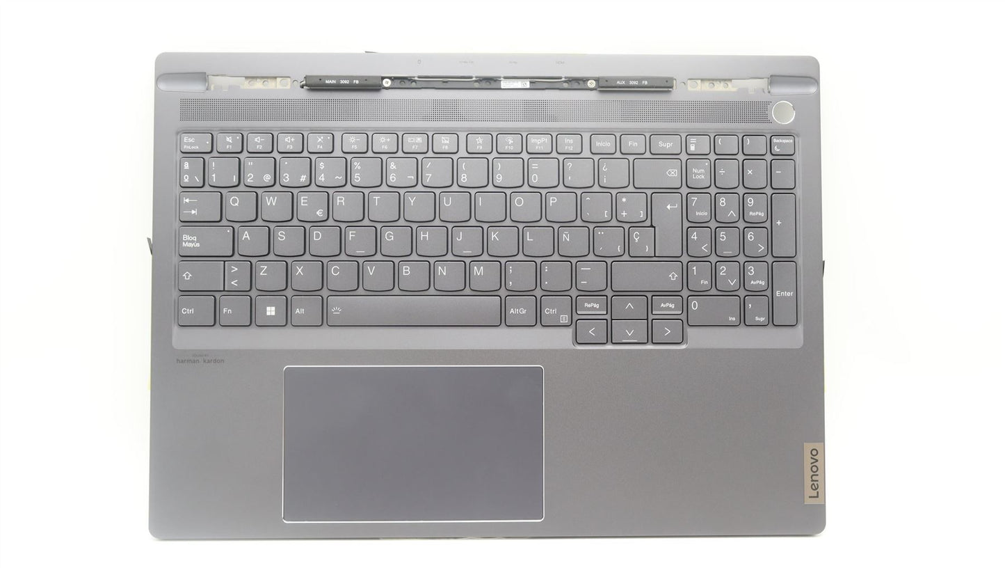 Lenovo ThinkBook 16p G4 IRH Palmrest Cover Touchpad Keyboard Spanish 5CB1L68956
