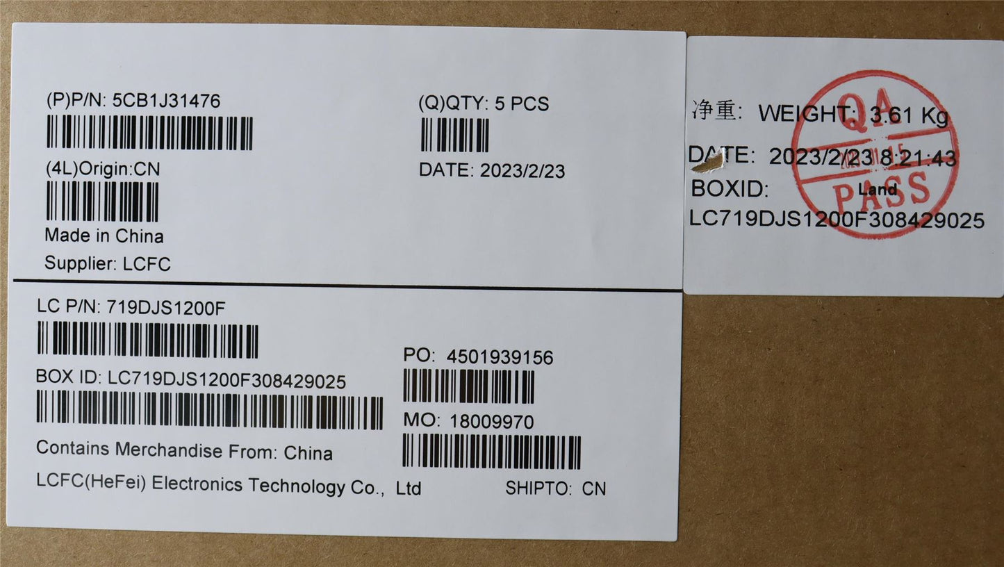 Lenovo Upper Case ASM_SPA L82UG OG_RGB 5CB1J31476