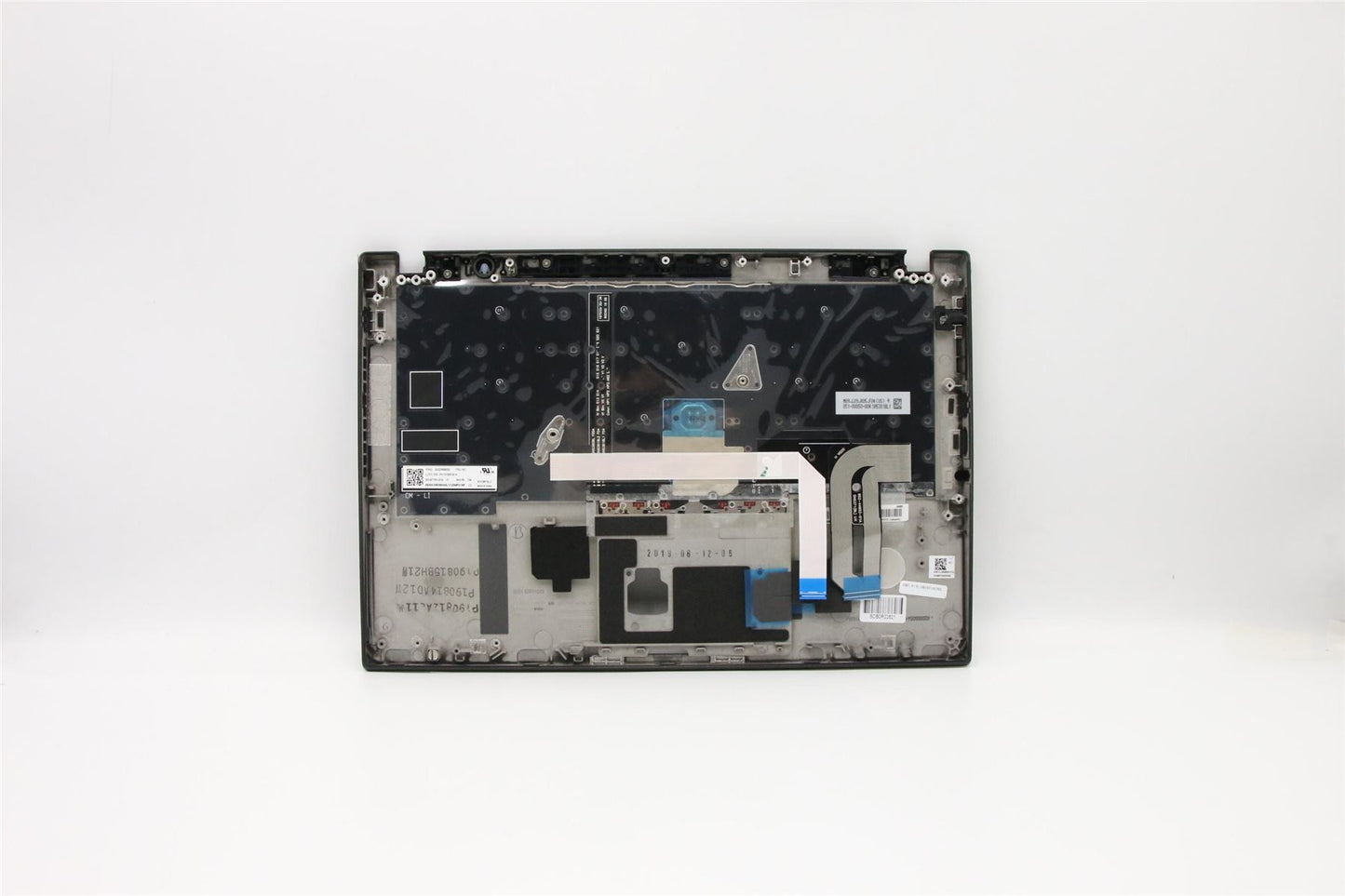 Lenovo ThinkPad T495s Keyboard Palmrest Top Cover Danish Black 5M11A08707