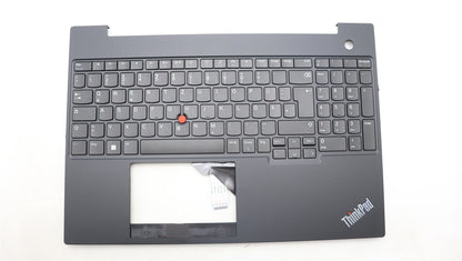 Lenovo ThinkPad E16 Gen 1 Keyboard Palmrest Top Cover German Black 5M11H94768