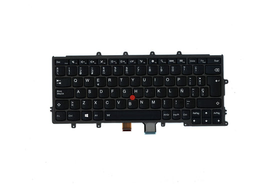 Genuine Lenovo ThinkPad X260 Keyboard Spanish Black Backlit 01AV510