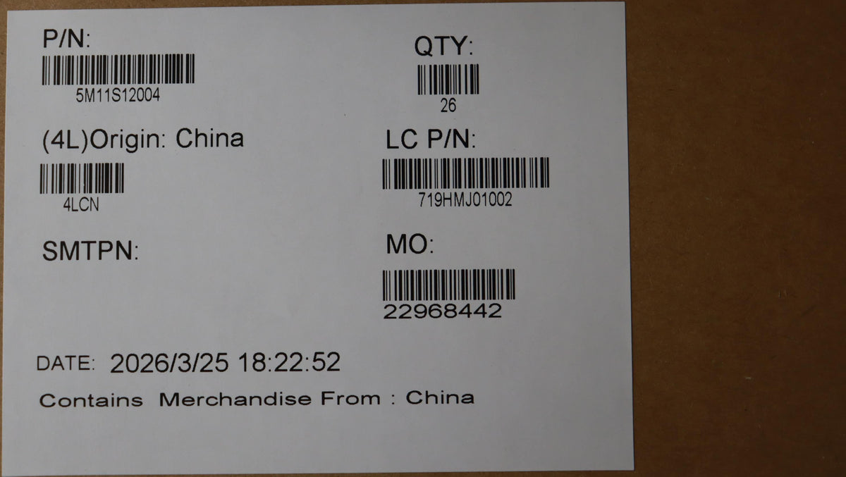 Lenovo MECH_ASM CARD-SUB,PMIC Microphone Board 5M11S12004
