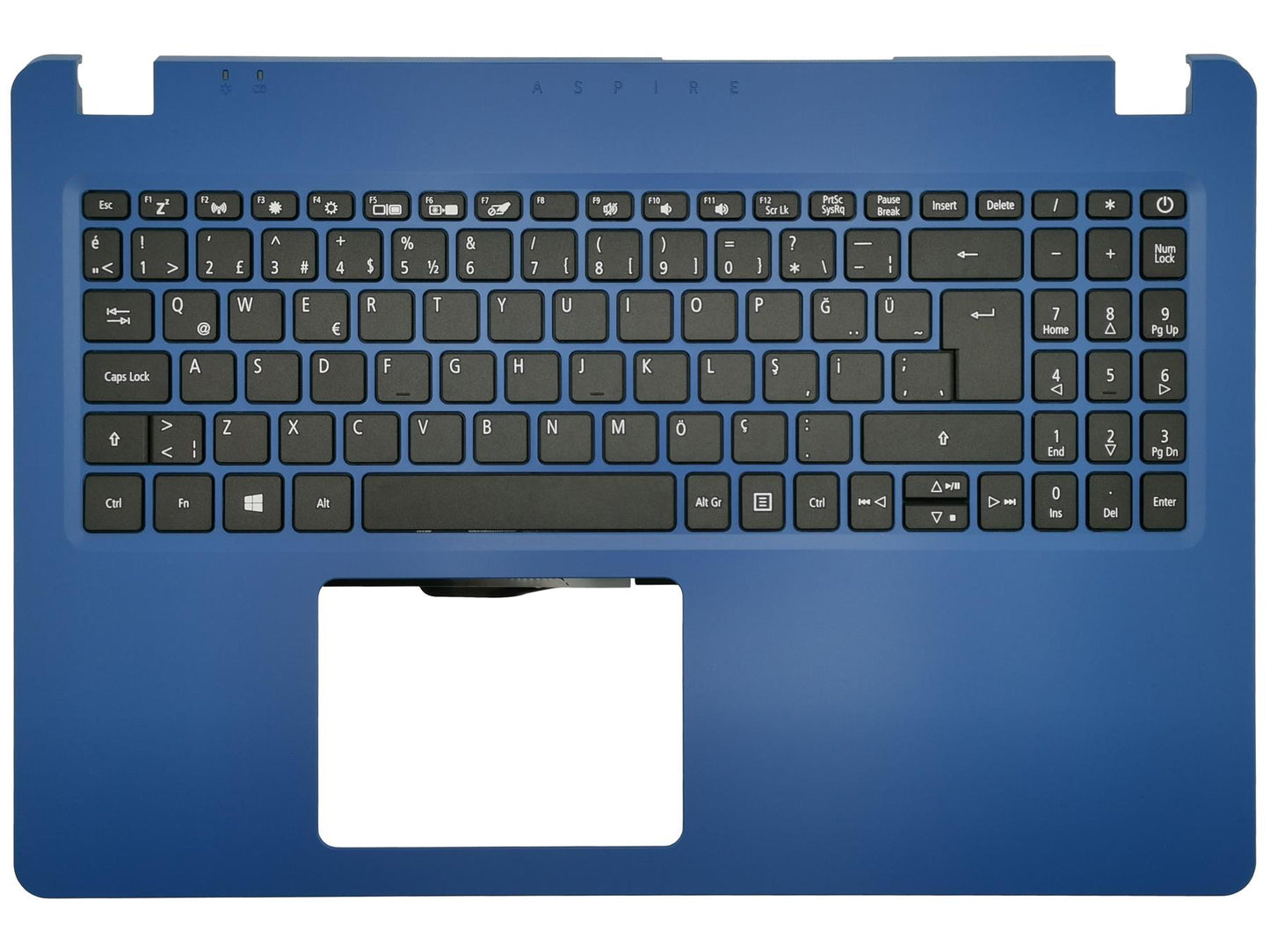 Acer Aspire A315-42G Palmrest Cover Keyboard Turkish Blue 6B.HHQN2.024