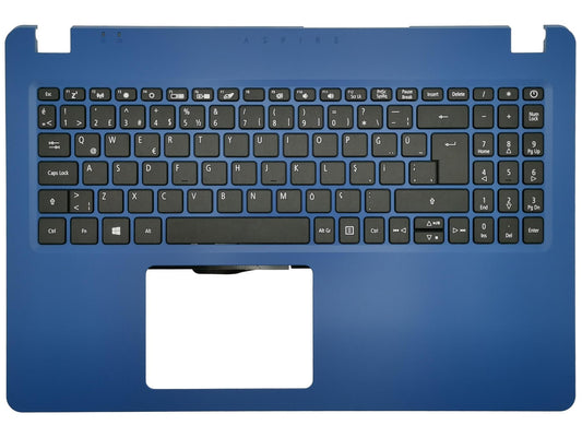 Acer Aspire A315-42G Palmrest Cover Keyboard Turkish Blue 6B.HHQN2.024