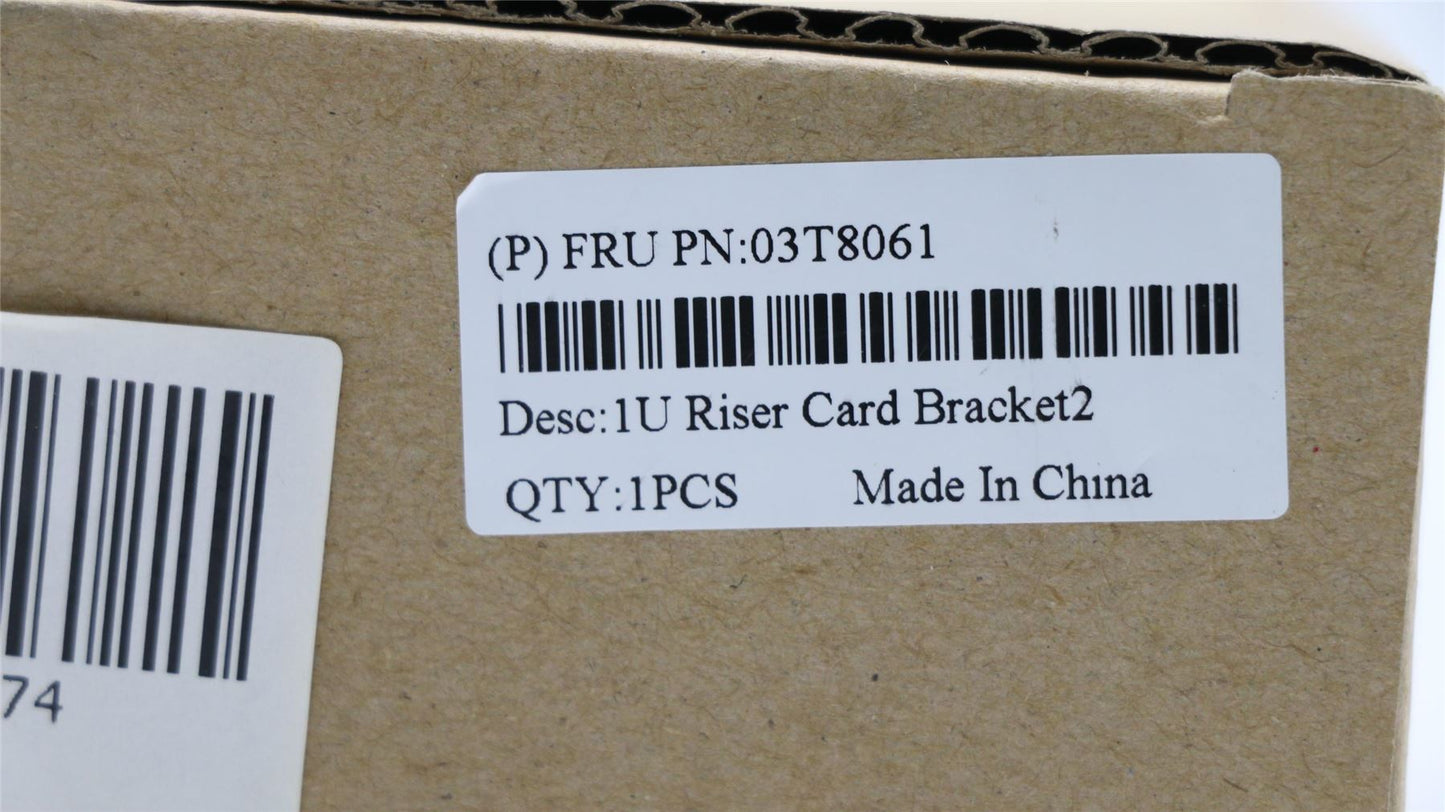 Lenovo BRACKET 1U Riser Card Bracket 2 V1.1 03T8061